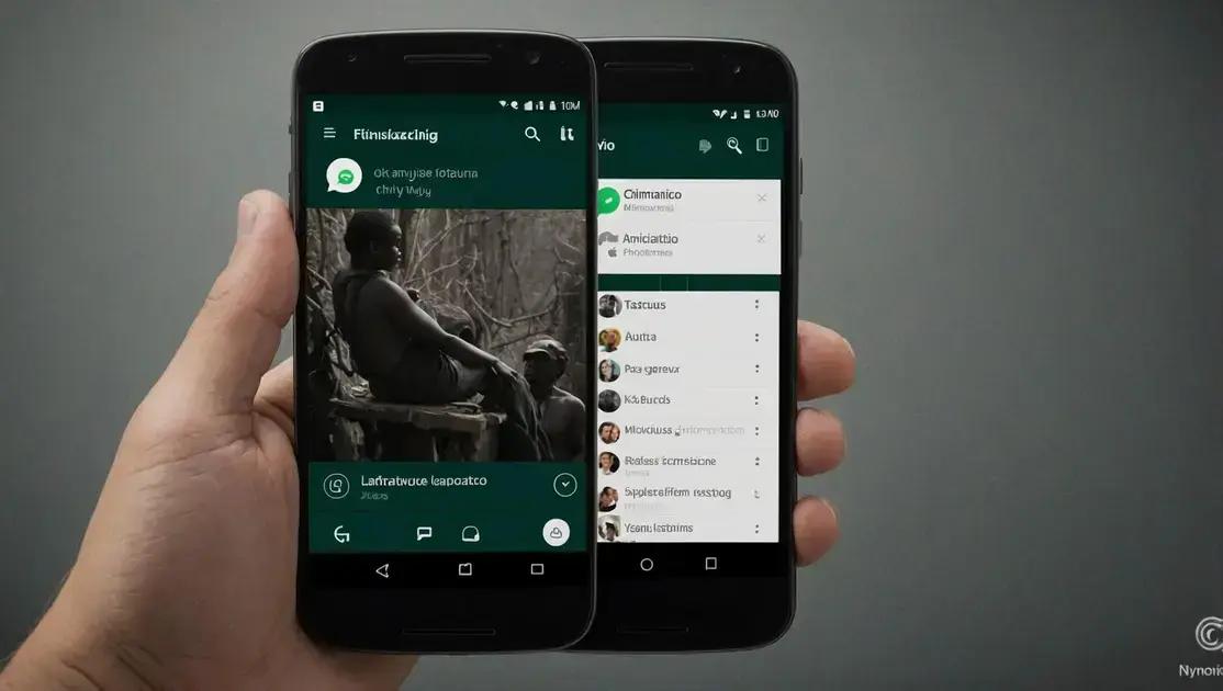 Vantagens de usar listas de transmissão no WhatsApp
