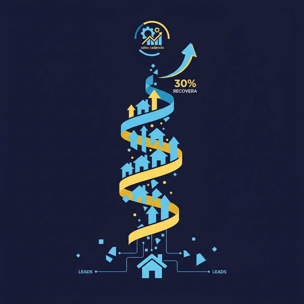 Imagem destacada do artigo: Como criar uma cadência de follow up para lead de imobiliária que recupera 30% das vendas