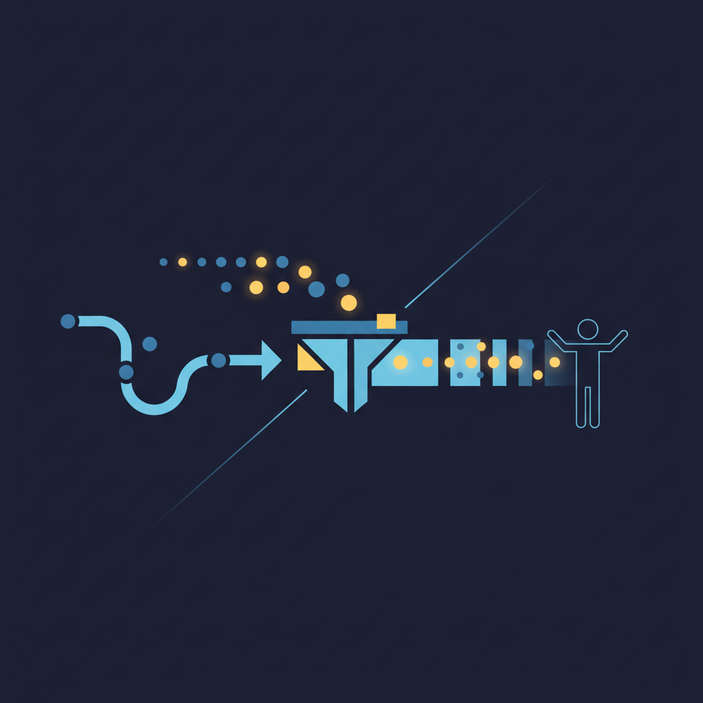 Filtro de qualificação separando leads quentes de leads frios