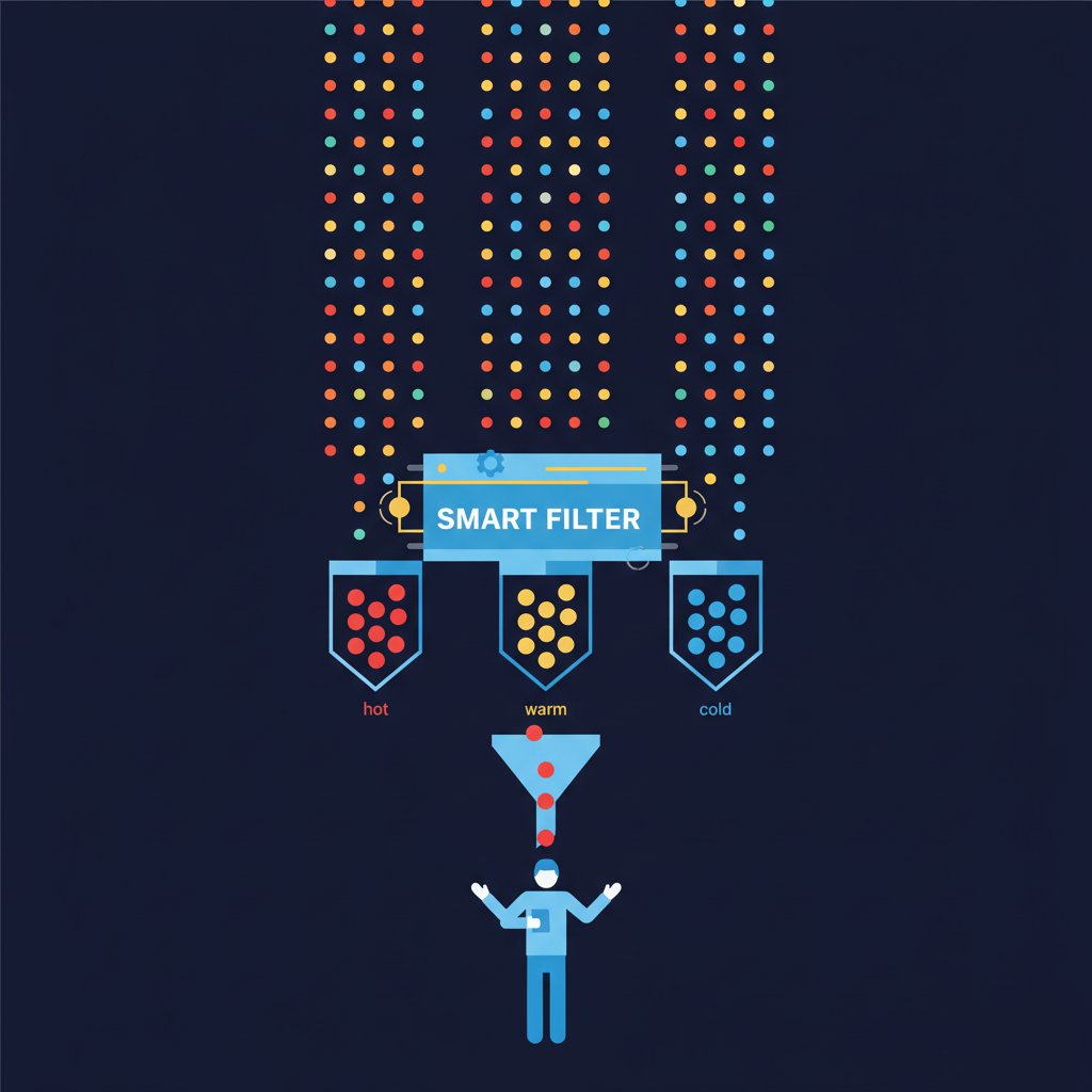 Filtro de qualificação de leads