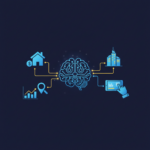 Imagem destacada do artigo: Inteligência artificial no mercado imobiliário: o que já é real
