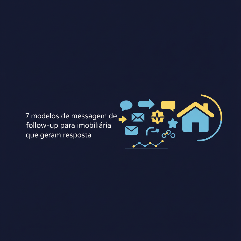 Imagem destacada do artigo: 7 modelos de mensagem de follow-up para imobiliária que geram resposta